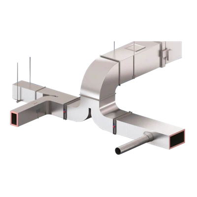Un componente clave en los modernos sistemas HVAC de conductos pre-aislados